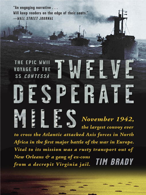 Title details for Twelve Desperate Miles by Tim Brady - Wait list